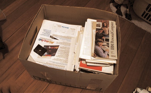 [A Less Ugly Box of Papers]