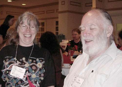Janet Carrington, Jim Caughran