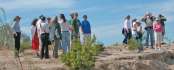On the wetlands hike