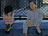 Akira: Kaori and Tetsuo (© Katsuhiro Otomo / Akira Commitee / Geneon)