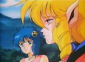 Iczer-1: Nagisa and Iczer-1 (© AIC)