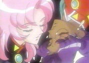 Shoujo Kakumei Utena: Utena and Anthy (from the opening) (© Be-PaPas / Chiho Saito / Shogakukan / Shokaku Iinkai / TV Tokyo / Software Sculptors)